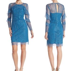 🔥nanette🔥 SZ 12 NWT Blue Lace Dress